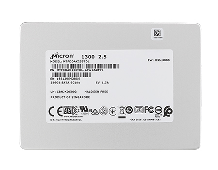 Micron 1300 2.5" 1TB SATAIII 3D TLC(0~70°C)